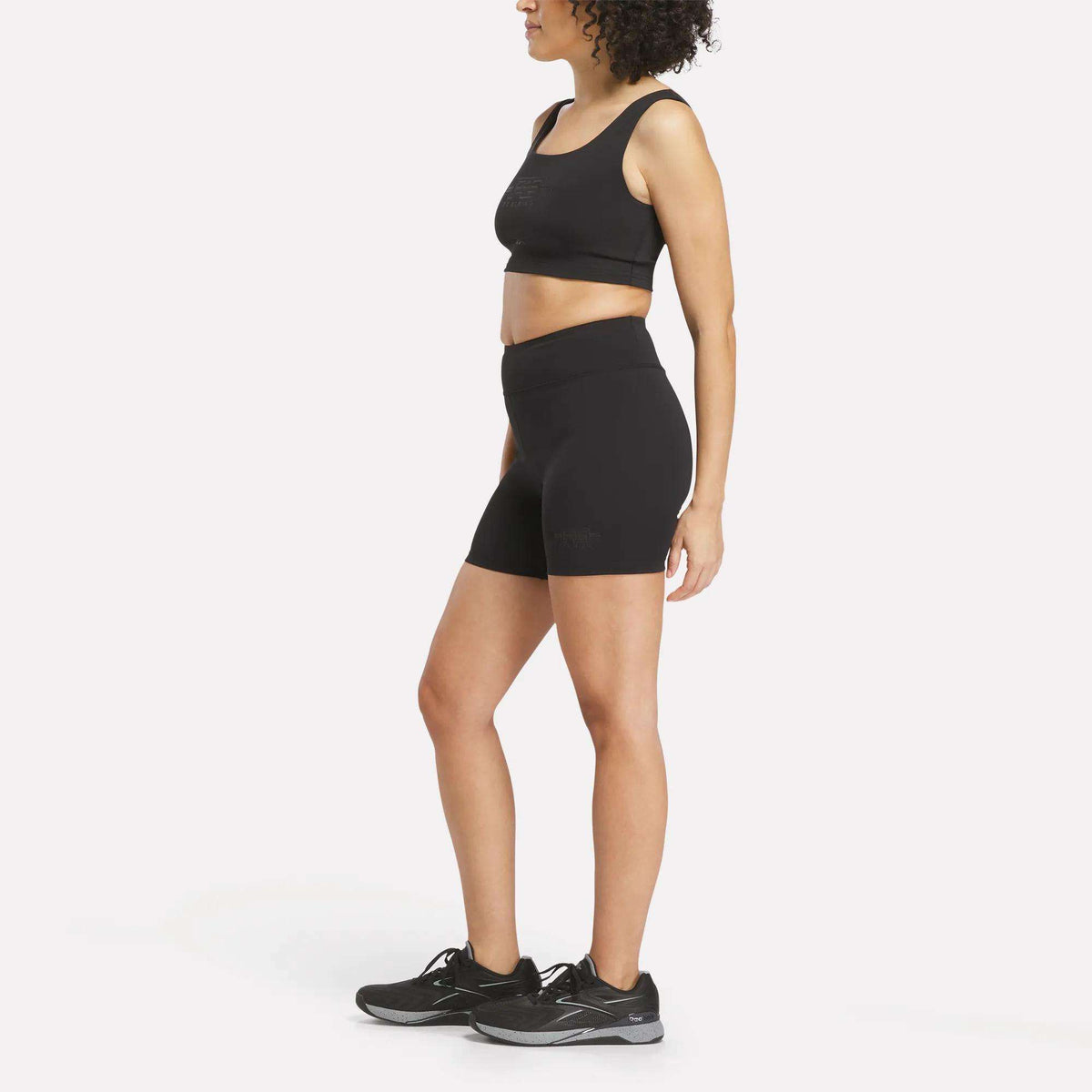 Women's Reebok x F45 Training High-Rise Biker Shorts - Image 2