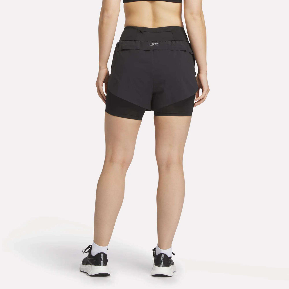 Women's Lux Metallic 2-in-1 Running Shorts 3" - Image 3