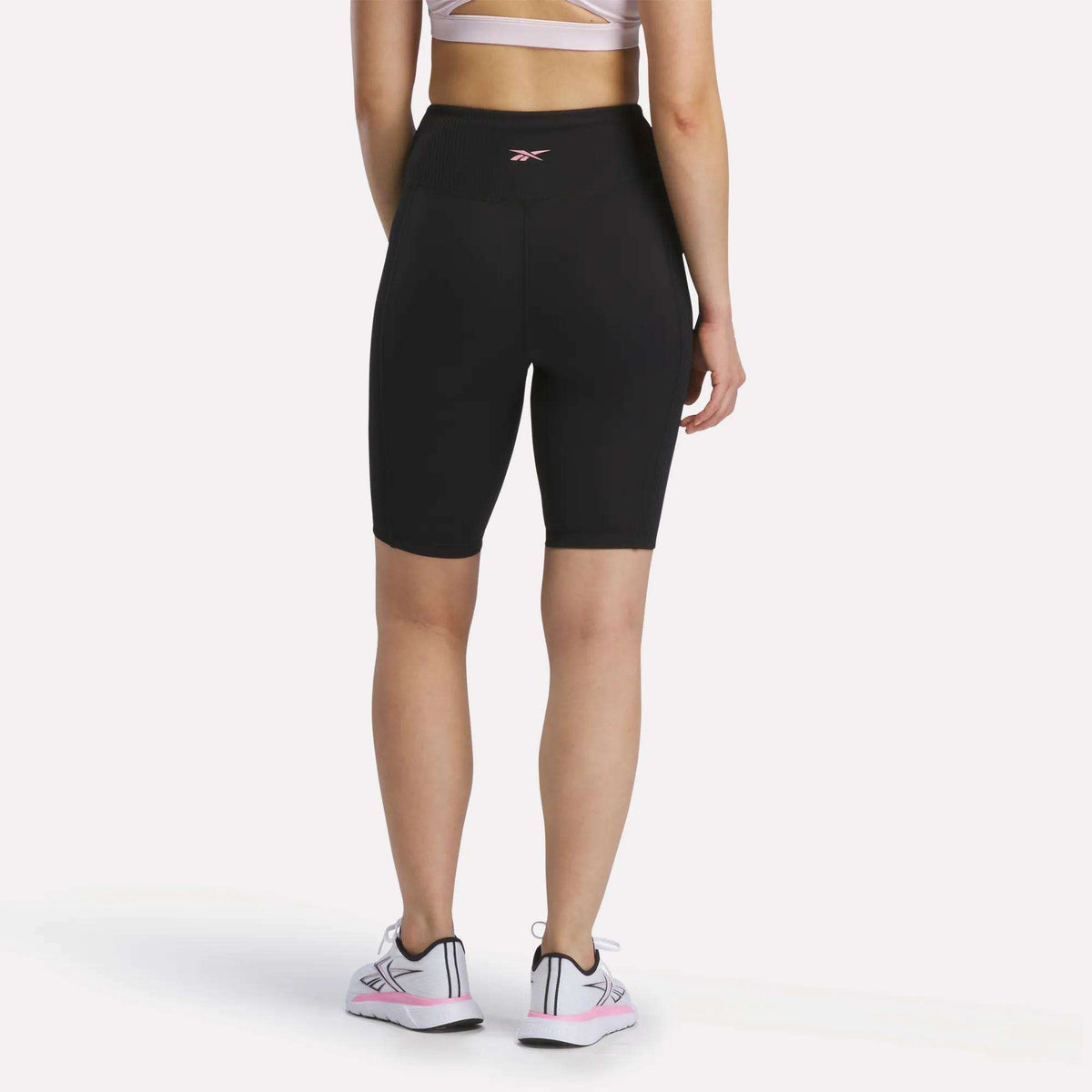 Women's Peached Biker Shorts 9" - Image 3
