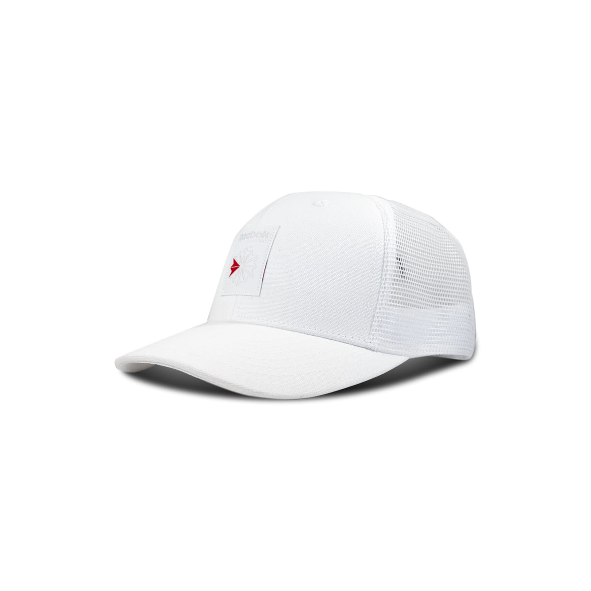 Woven Patch Vector Trucker Cap - Image 3