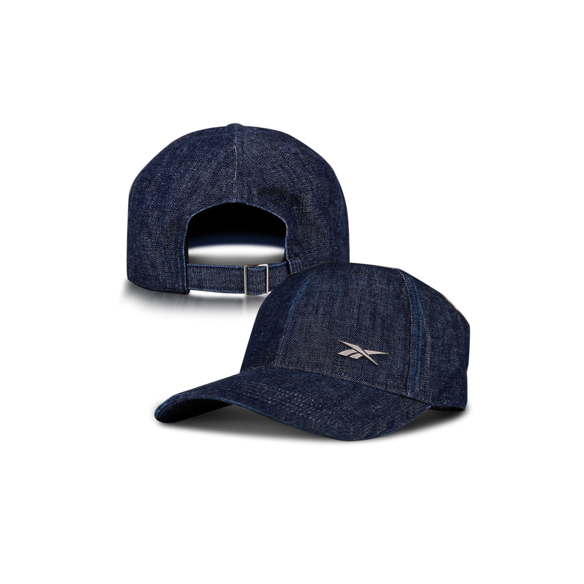 Denim Badge Cap - Image 3