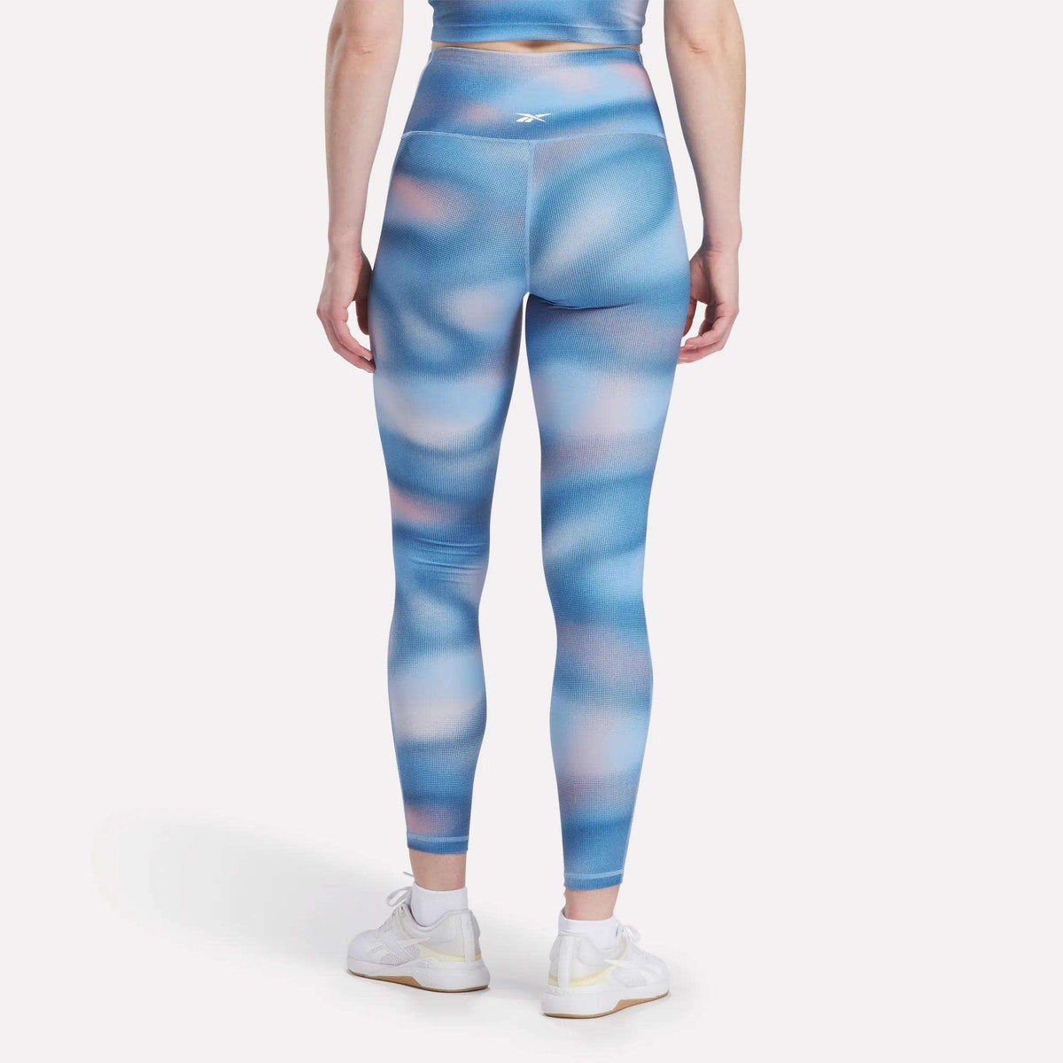Women's Fluid Print High-Rise Leggings - Image 3