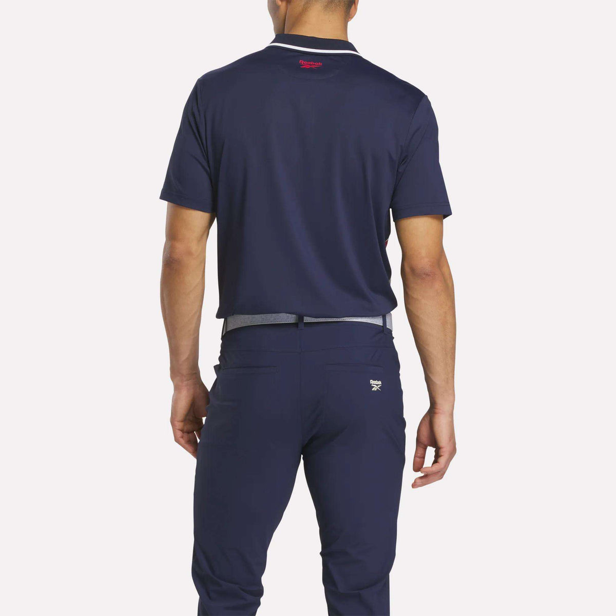 Men's Vector Argyle Print Polo - Image 3