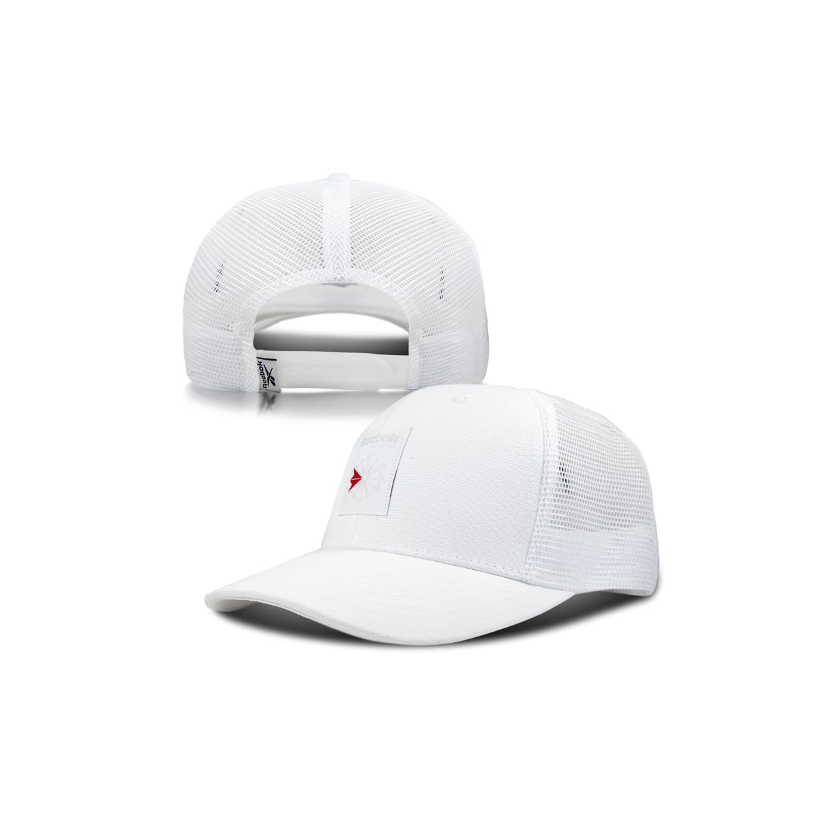Woven Patch Vector Trucker Cap - Image 6
